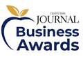 Touch of gold for new business awards logo