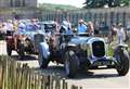 Vintage vehicles at speed trials day 