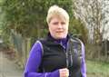 Helen Morris prepares for the London Marathon