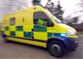 Driver trapped after collision with barrier on A606 near Stamford