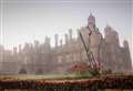 Soldier’s silhouette stands at Burghley 