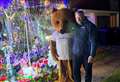 Man officially switches on annual Christmas light display to raise money for hospice