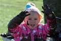 Families have fun at at pumpkin patch
