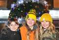Raffle winner switches on town lights