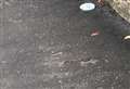 Residents raise fears over 'blue pellets' on pavements 