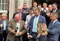 Champagne corks pop as campaigners toast victory in fight against nuclear waste dump