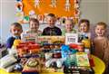 Nursery collects for food bank