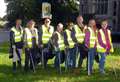 It's a triple blitz as litter-pickers spruce up three villages