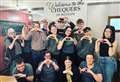 Chequers team game for a challenge with Snowdon trek