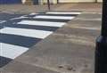 What's happened to this zebra crossing in Oakham?