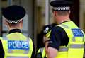 Police search street after assault report