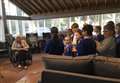 Care home residents get visits from pupils