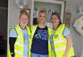 Fundraising ball next step for charity walker