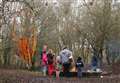 Weather forces postponement of popular tree dressing at The Bythams Spinney 