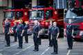 In Pictures: Tributes paid to firefighters lost in line of duty