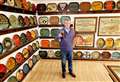 Real ale fan has world's largest collection of beer trays- in his garage