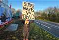 Protesters distraught after court rules in favour of asylum centre plans at RAF Scampton