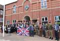 Military veterans, local leaders, and residents gather for VE Day commemoration