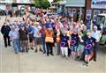Charity is the driver at Holbeach tractor run