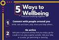 Following these five ways will help maintain your wellbeing 