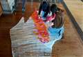 College students create sculptures for Festival of Angels at church 