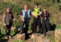 Police and volunteers patrol nature reserve to tackle problems