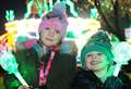 Robbie Williams-themed firework display lit up village skies