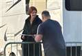 Famous face spotted on set at Burghley House
