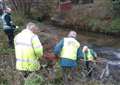 Grantham volunteers fish 100kg of rubbish out of the Witham