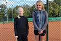 Tennis club girls take on Grimsby under-14s