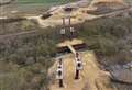 Latest images show progress of £150 million major road project