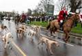 Hunt gathered in town centre