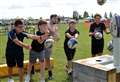 A thrilling day at town rugby club