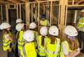 Pupils take tour of their winning designs at show home