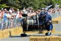 Time to get revved up for a whizz in a soapbox at the UK home of horseracing