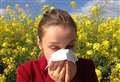Met Office has 'good news' for hayfever sufferers