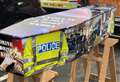 Coffin is grim reminder of dangers of drink and drug driving