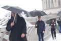 Thunderstorm warning issued as parts of England and Wales face weekend deluge