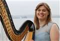 Harpist hosts music event for dementia charity