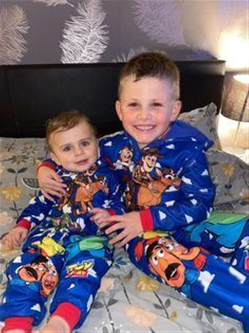 New Years matching pyjamas for bedtime story and sleep to end 2020, submitted by Tom Parry (43814868)