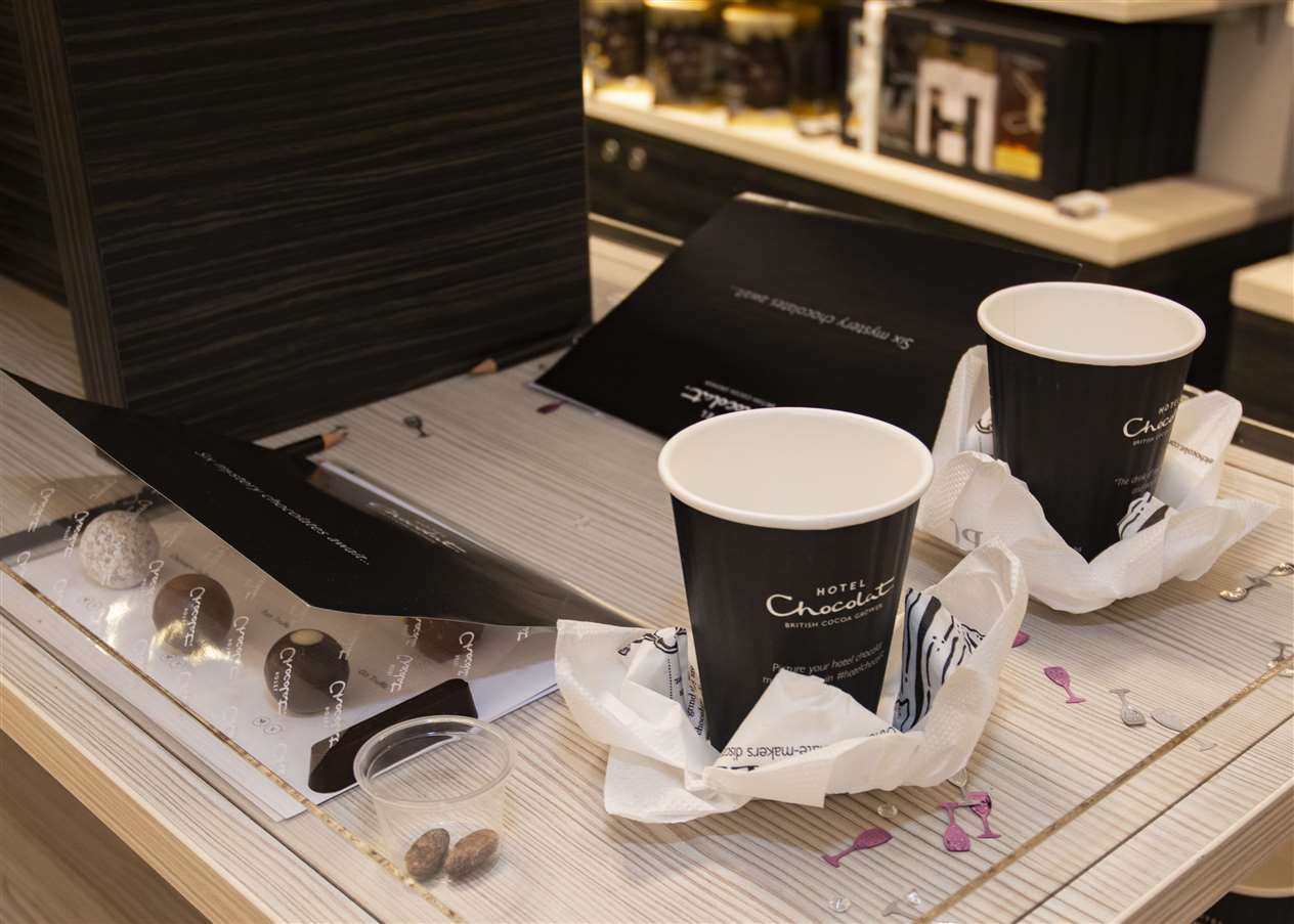Tasting stations at Hotel Chocolat (7806565)