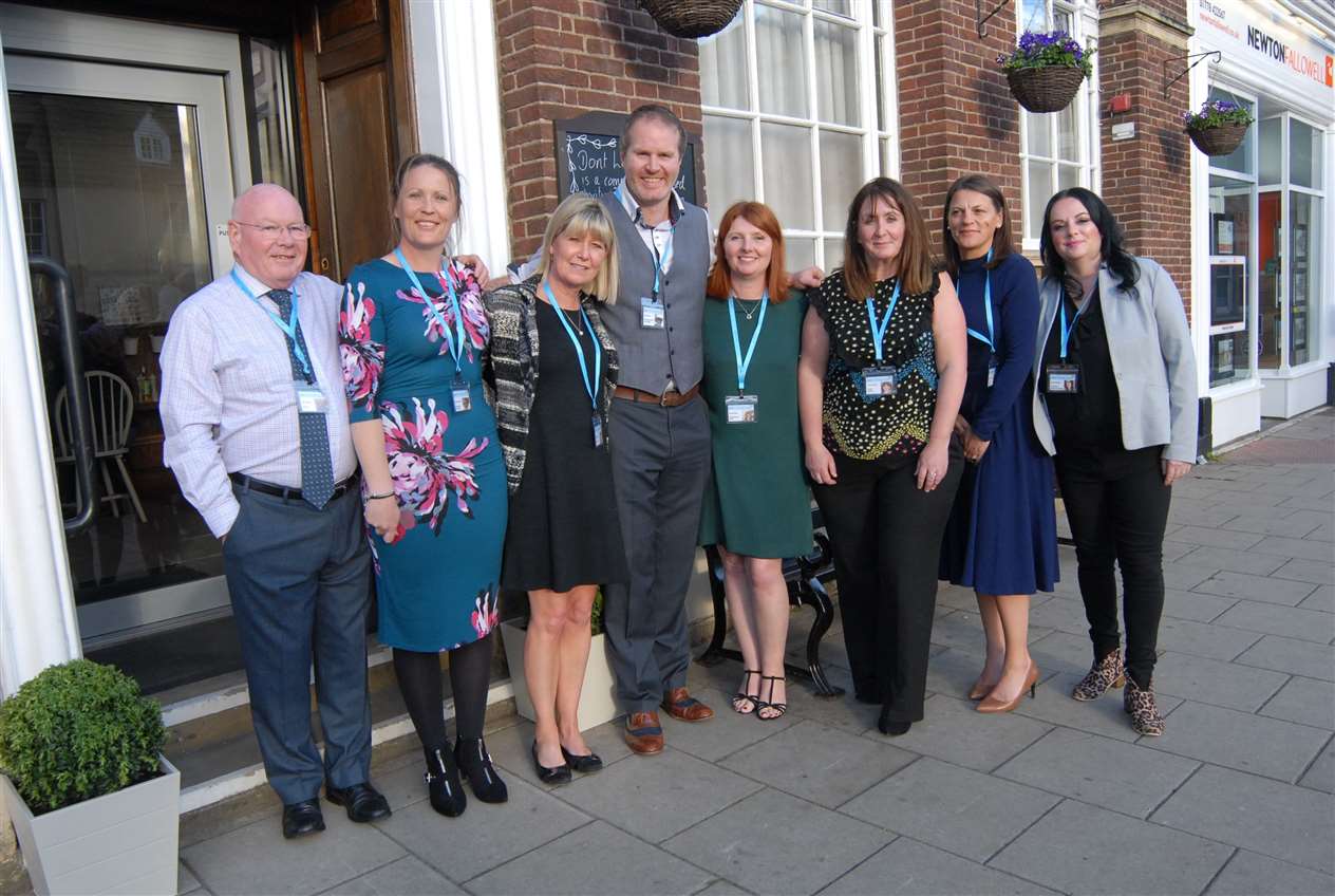Some of the volunteers and trustees. Photo: Jonathan Smith