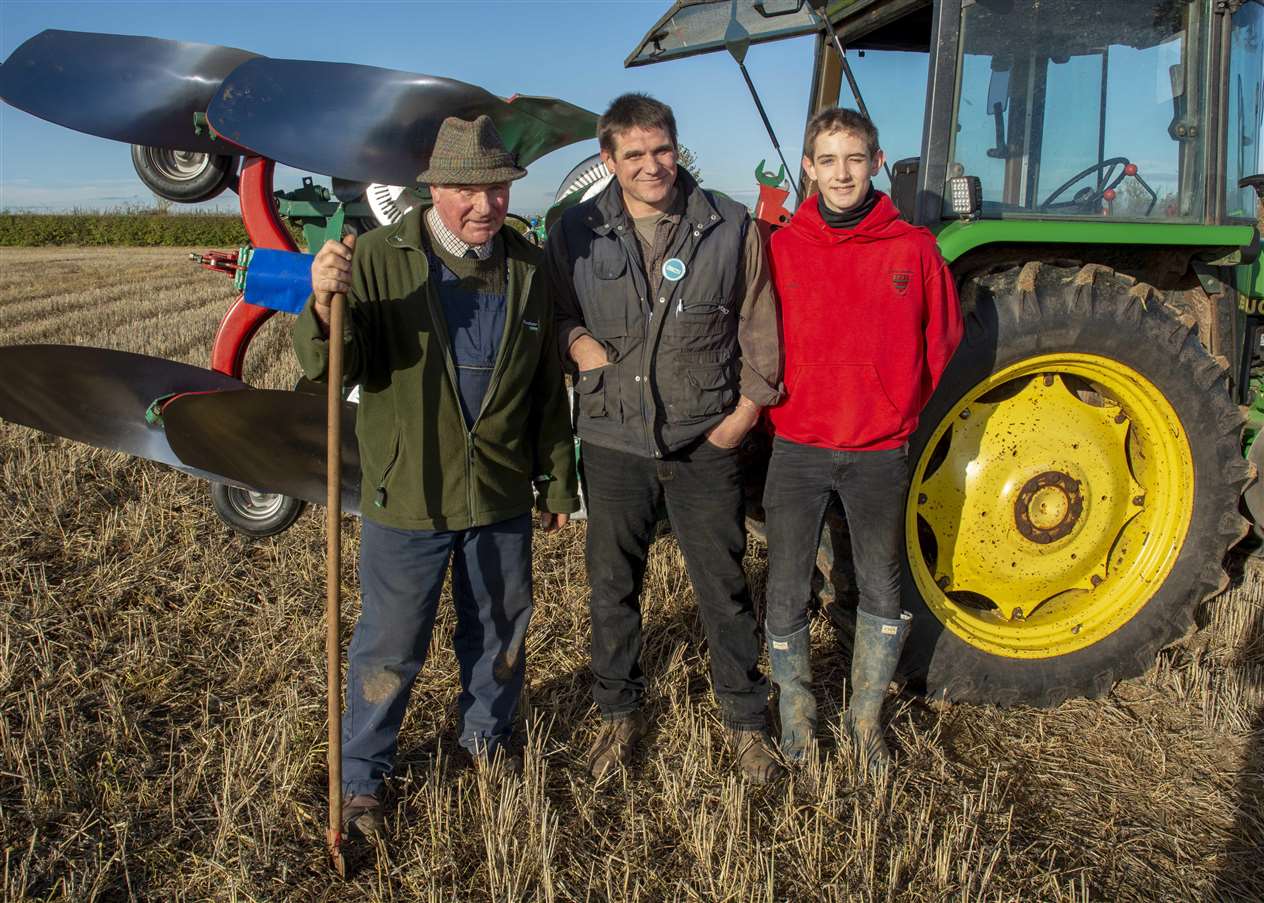 Three generations of the Griffin family - Richard, Edward and Jack, 13 Photo: Lee Hellwing (5194071)