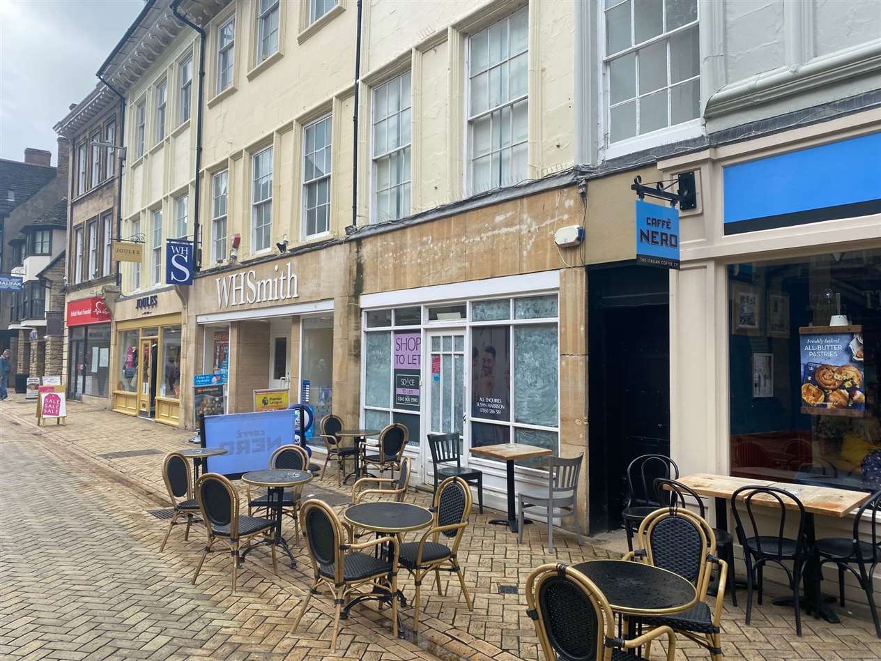 Former cancer research shop is empty