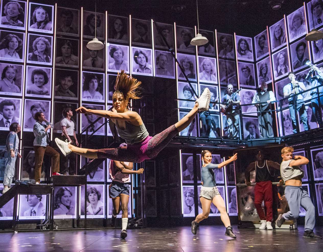 A scene from Fame The Musical Tour.