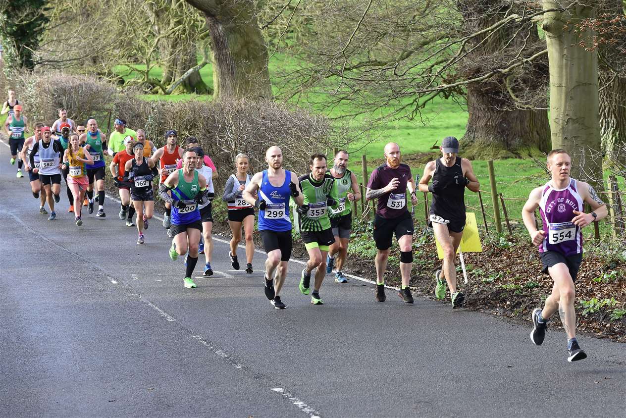 Stamford Striders' St Valentine's 30k race. Photo: David Pearson (30013151)