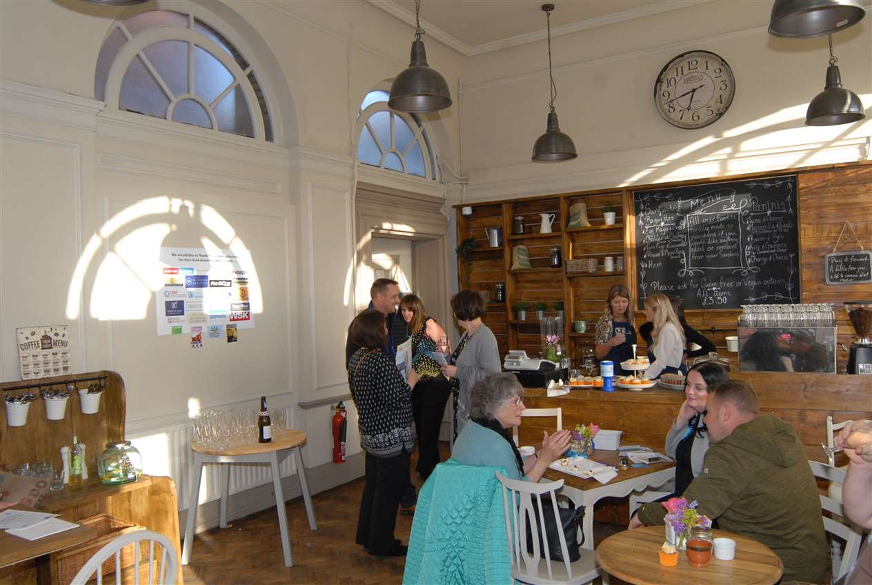 General view of the cafe area. Photo: Jonathan Smith