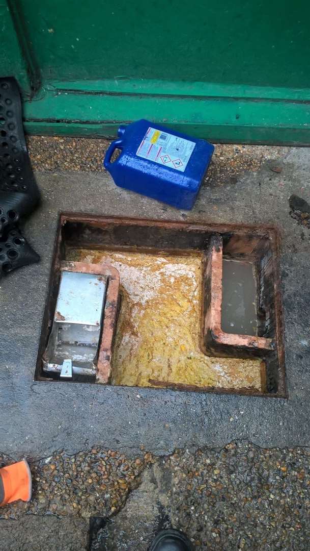 Anglian Water has shared these pictures of fat blocking manholes in Spalding, Peterborough, Sleaford and Woodbridge (37140360)