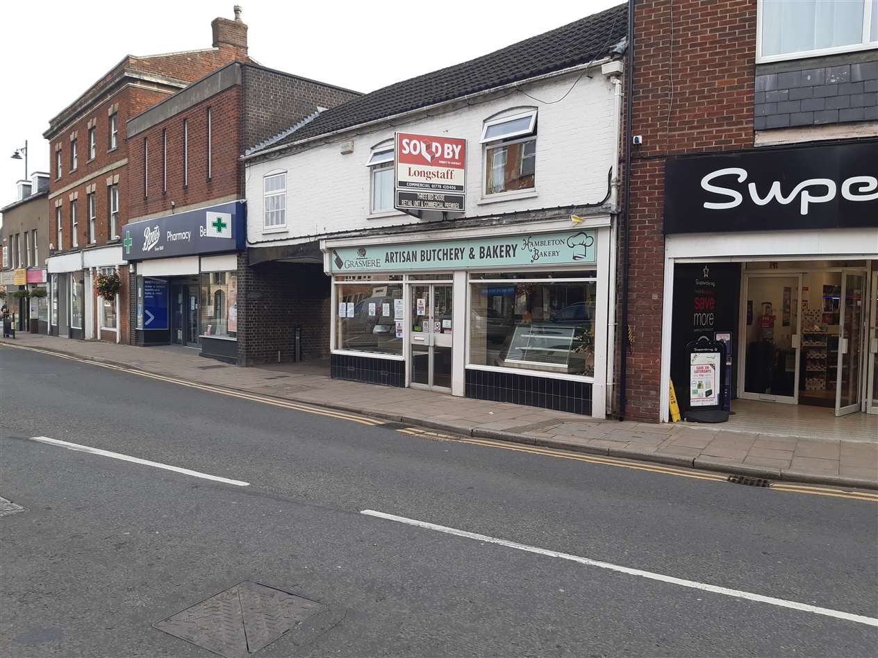 The former Artisan Bakery and Butchery in Bourne was sold by Longstaff