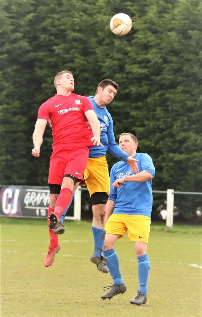 Cottesmore's Development side were 3-2 winners over Bottesford on Saturday. Photo: Geoff Atton (31175057)
